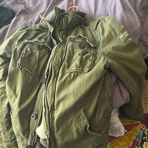 Abercrombie and Fitch jacket, lined.
